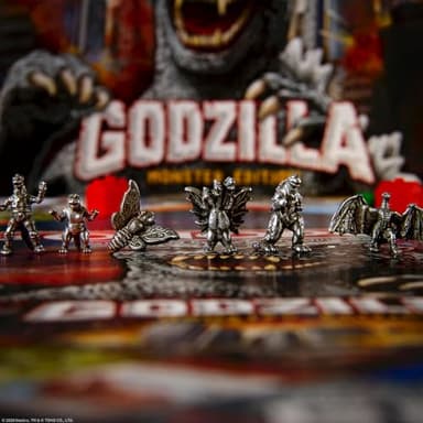 Monopoly: Godzilla | Based on Classic Monster Movie Franchise Godzilla | Collectible Monopoly Game Featuring Familiar Locations and Iconic Kaiju Monsters - Image 4