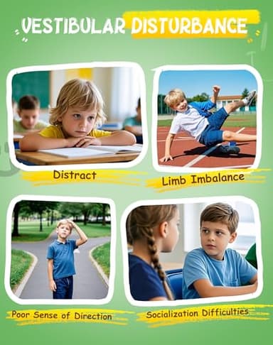 FERUERW Spinning Chair for Autistic Kids, Sensory Swivel Chair, 220LBS Weight Capacity, Sensory Toy for Children with ADHD/Autism, Training Body Coordination, 3+ Years (Light Green) - Image 5