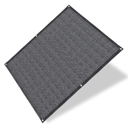 Joepen 50% Black Shade Cloth with Grommets, Greenhouse Garden Shade Cover Plant Shades from Sun, 20ft x 20ft - Image 1