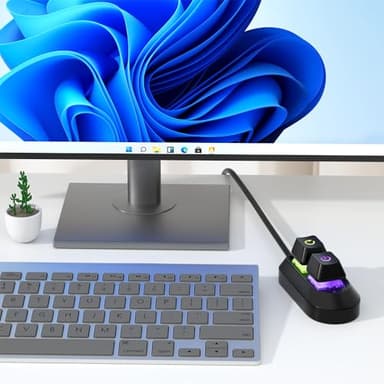 PC Power Button, Desktop Switch Splitter ON Off Reset SW HDD LED PC External Power Supply Button for Computer Motherboard - Image 4