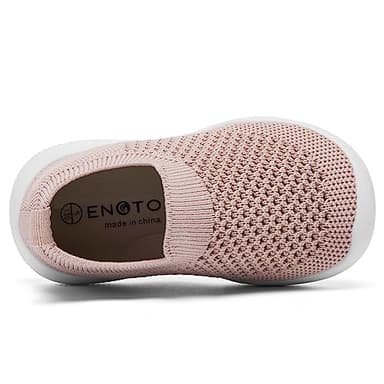 Engtoy Baby Shoes & Socks - Non-Slip Breathable Slippers with Soft Rubber Sole - Baby Boys & Girls Slip On Sneakers - Image 4