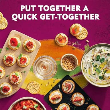 Toasteds Crackers, Cracker Collection, Lunch Snacks, Variety Pack, 12oz Box (1 Box) - Image 5