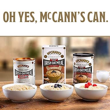 McCann's Irish Oatmeal, Quick & Easy Steel Cut Oats, 16 Ounce (Pack of 12) - Image 10