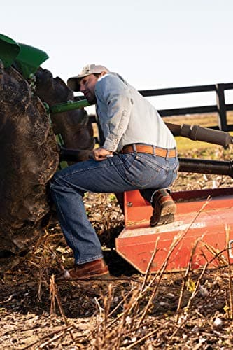 Wrangler mens Cowboy Cut Active Flex Original Fit Jeans, Prewashed, 46W x 30L US - Image 3