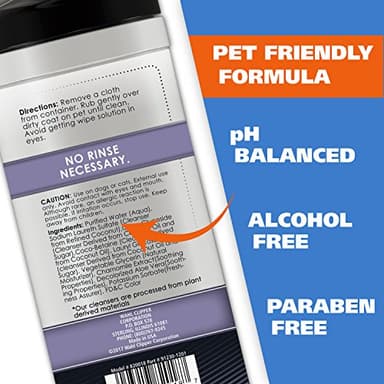 Wahl USA Pet Refresh Lavender Cleaning Wipes for All Dog Breeds - Use on Ears, Nose, Paws, Bottom, & Sensitive Areas - 50 Wipes - 820018A - Image 3