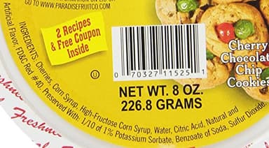 Paradise Red Cherry Halves, 8 Ounce - Image 7