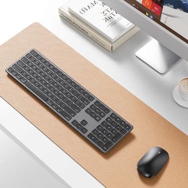 Bluetooth Keyboard and Mouse for Mac, OMOTON Wireless Multi-Device Keyboard with Numeric Keypad, Keyboard and Mouse Combo, for MacBook Pro/Air, iMac, iMac Pro, Mac Mini, Mac Pro - Image 8