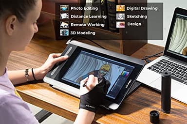 XP-PEN Artist12 11.6 Inch FHD Drawing Monitor Pen Display Graphic Monitor with PN06 Battery-Free Multi-Function Pen Holder and Glove 8192 Pressure Sensitivity - Image 9