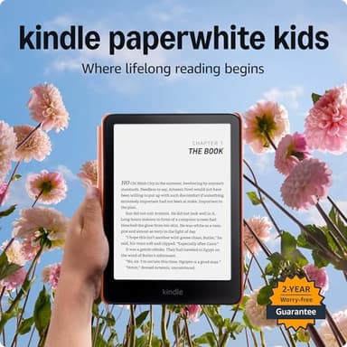 Amazon Kindle Paperwhite Kids 16GB (newest model) – larger 7" glare-free display – Kids read an average of 1+ hour per day with Kindle – Starfish - Image 7