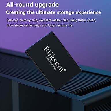 Bliksem SSD 256GB SATA III 6Gb/s Internal Solid State Drive 2.5″ 7mm(0.28″) 3D NAND TLC Chip Up to 550 Mb/s for Laptop and Pc KD650 (Black 256GB) - Image 7