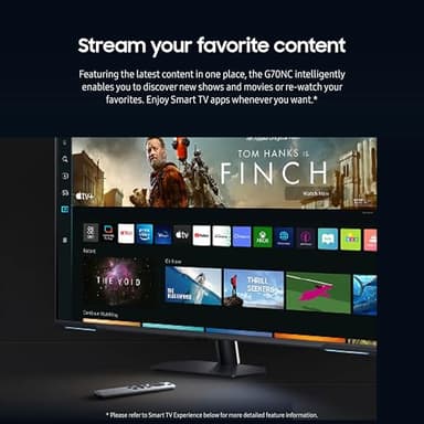 SAMSUNG 43" Odyssey Neo G7 Series 4K UHD Smart Gaming Monitor, 144Hz, 1ms, VESA Display HDR600, Quantum Matrix Technology, AMD FreeSync Premium Pro, LS43CG702NNXZA, Black - Image 5