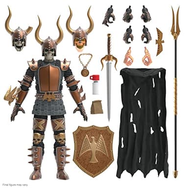 Super7 ULTIMATES! The Worst Black Falcon - 7" The Worst Action Figure with Accessories Collectibles and Retro Toys - Image 2