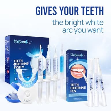 VieBeauti Teeth Whitening Pen (3 Pcs), 30+ Uses, Effective, Painless, No Sensitivity, Travel-Friendly, Easy to Use, Beautiful White Smile, Mint Flavor - Image 7