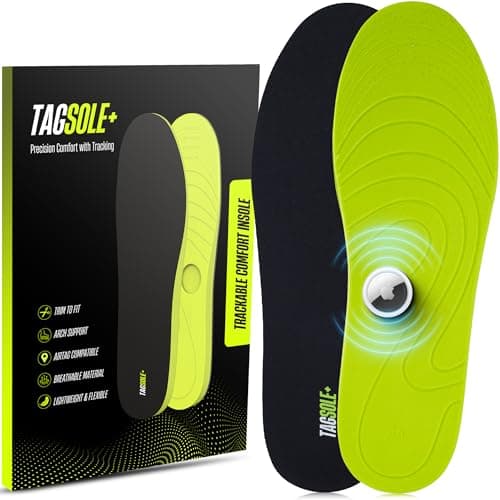 TagSole+ AirTag Shoe Insole - Comfortable & Secure AirTag Shoe Insert for Safety | Airtag Shoe Insole Kids, Elderly & Special Needs – Airtag Hidden Accessory (16-20cm / 6.30-7.87“)