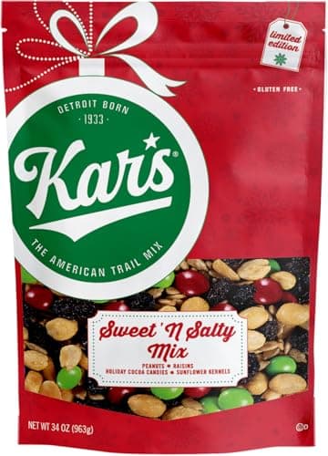 Kar's Nuts Holiday Sweet 'N Salty Mix - 34oz Pouch (Pack of 6) - Image 1