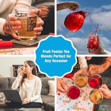 Tiesta Tea Pomegranatopia – Premium Loose Leaf Mixed-Berry Pomegranate White Tea | Low-Caffeine Blend | Hot & Iced | 8oz Resealable Pouch | Brews Up to 200 Cups - Image 6