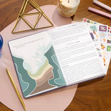 Clever Fox Mental Health & Anxiety Journal – Guided CBT Journal with Prompts for Self Help & Stress Relief – Mood & Emotion Tracker (Lavender) - Image 3