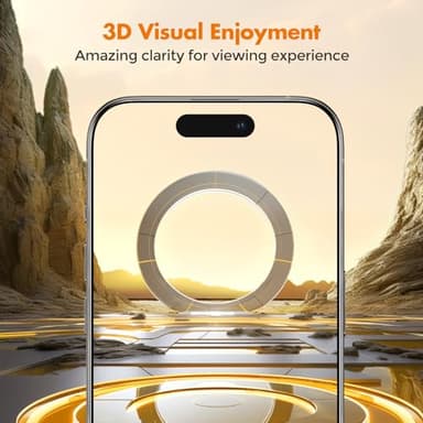 UNBREAKcable Privacy Screen Protector for iPhone 15, Full Coverage Shatterproof Tempered Glass [Edge to Edge] [True 28°Anti Spy] [Easy Installation Frame] Black Protector for iPhone 15-2 Pack - Image 8