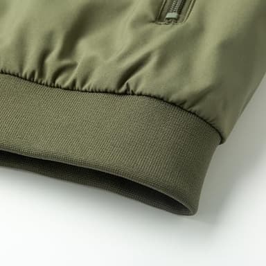 URBANFIND Men's Bomber Jackets Casual Lightweight Windbreaker Fashion Spring Fall Coats US XL Avocado Green - Image 7