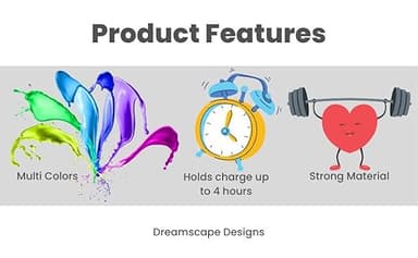 Dragon Baby Nightlight: 7 Colors, Touch & Remote Control, Sturdy Nursery Light for Baby and Toddler - Ideal Animal Night Light for Girls and Boys. - Image 5