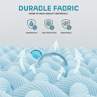 Travel Garment Bag with Zipper Pocket, Suit Bag for Suits, Dresses, Coats - Image 7