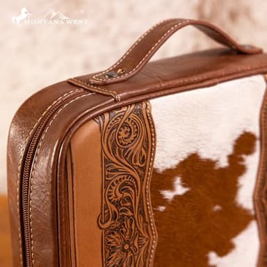 Montana West Western Style Embroidered Bible Covers for Women Men Book Carrying Case Church Bag Outdoor Bible Protective DC061BR - Image 6