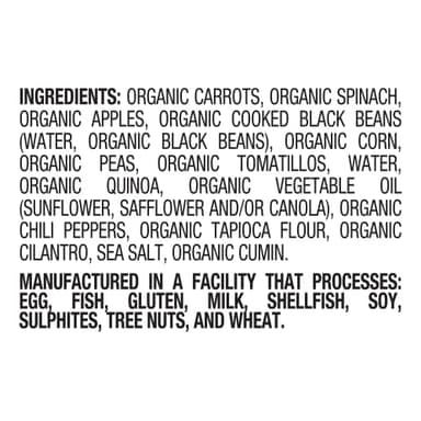 Sprout Organic Baby Food, Toddler Meals, Veggie Burrito Bowl with Beans & Quinoa, 5 Oz Bowl (8 Count) - Image 3