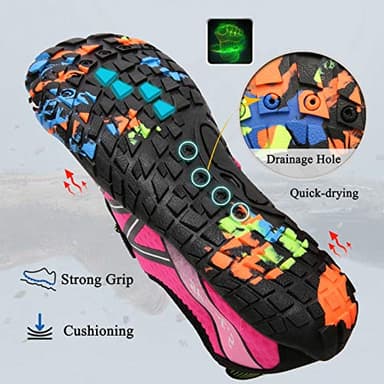 Water Shoes Men Women Barefoot Shoes Outdoor for Beach Aqua Swim Pool River Water Quick Dry Boating Fishing Diving Surfing with Yoga Aerobics - Image 5
