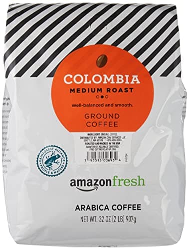 Amazon Fresh, Colombia Ground Coffee, Medium Roast, 32 Oz - Image 1