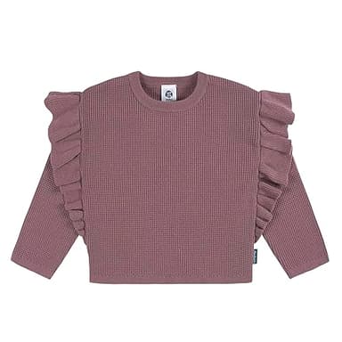 Gerber Baby Girls Toddler Sweater Knit Top and Cropped Pant Set, Pink, 18 Months - Image 3