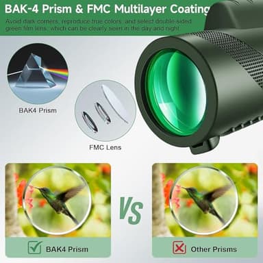 Monocular-Telescope for Hiking-Green - Image 4