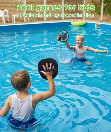 Qrooper Toss and Catch Ball Game Kids Toys for 3 4 5 6 7 8 Year Old Boys Girls Birthday Gift, Outdoor Games Camping Yard Play Outside Beach Pool Toys for Kids Ages 4-8 8-12 Toddler Baseball Glove - Image 6