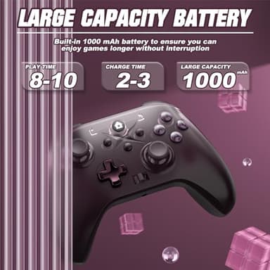 Dinosoo Wireless Controller for Xbox Series X/S/Xbox One, PC, Dual Vibration TURBO Function Headphone Jack Macro Function Phantom Magenta - Upgrading with a PC before connecting to Xbox - Image 7