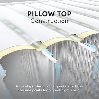 Intex 18" Inflatable King Air Mattress, Elevated Premium Comfort with Built-in Pump, Self-Inflating Portable Blow-Up Airbed for Guest Bed or Camping - Image 7