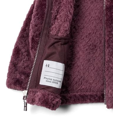 Columbia Youth Infant Fire Side Sherpa Full Zip Fleece Jacket, Moonvista, 3/6 - Image 2