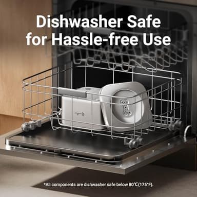 DownyPaws No Spill Water Bowl for Dogs,101oz/3L Stainless Steel Slobber Stopper, No Drip Slow Drinking Dog Water Bowl, No Mess Dog Water Dispenser Spill Proof, Dishwasher Safe, Silver - Image 8