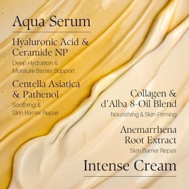 d'alba Piedmont White Truffle Double Moisture Cream, 2-in-1 Face Moisturizer, Vegan Skincare, Vegan Collegen, Skin Firming and Tightening, Dual Formula in ONE tube, Korean Skin Care (2.02 oz) - Image 5