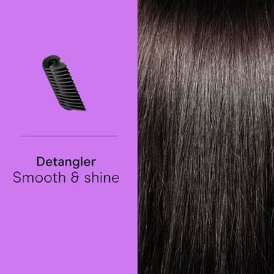 Infiniti PRO by CONAIR DigitalAIRE Hair Dryer Drying Wand, Straightener and Styler, Ionic All-in-One Digital Motor Blow Dryer, Includes 4 High-Performance Attachments, Dark Blue - Image 8