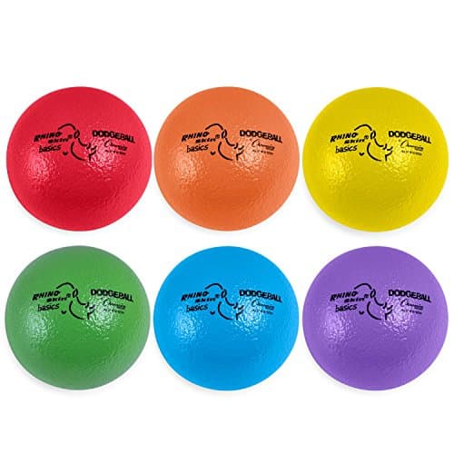 Champion Sports Rhino Skin Basic Dodgeball Set, 6" - Image 1