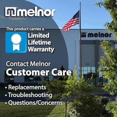 Melnor 65020-AMZ Metal Nozzle with QuickConnect Product Adapter Set, Multi-Pattern, Heavyweight Rear Trigger - Image 7