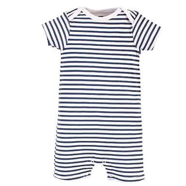 Hudson Baby Unisex Baby Cotton Rompers, French Dog 2-Pack, 3-6 Months - Image 3