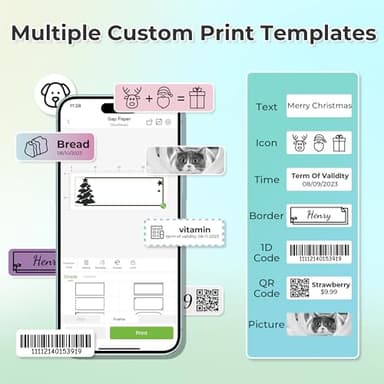 NELKO Genuine P21 Label Maker Tape, Adapted Label Print Paper, 14x40mm (0.55"x1.57"), Standard Laminated Office Labeling Tape Replacement, Multipurpose of P21, 180 Labels/Roll, 3-Roll, White - Image 3