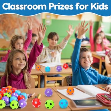 32PCS Fidget Spinner Soccer Balls Sports Birthday Party Favors Bulk for Kids 4-8 8-12 Halloween Goodie Treat Bag Stuffers Classroom Treasure Toys Carnival Prizes Pinata Fillers Mini Return Gifts - Image 6