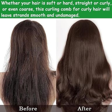 AROX MATI Hair Brush, Curly Hair Brush, Vented Shaping and Defining Curls for Women, Ideal for All Hair Types - Image 8