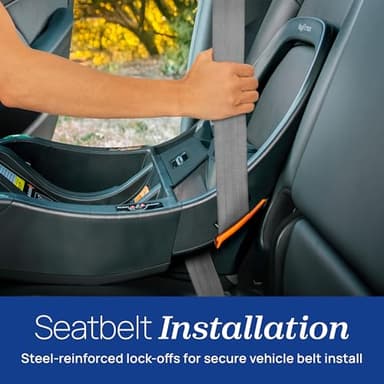 Chicco KeyFit Max Infant Car Seat Base, Stay-in-Car Base for Second Vehicle, Compatible with Chicco KeyFit, KeyFit 30, KeyFit 35 and KeyFit Max Infant Car Seats | Anthracite/Grey - Image 5