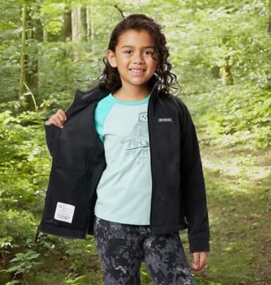 Columbia unisex-baby Benton Springs Fleece Jacket, Black, 18-24 Months - Image 8