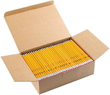 Madisi Wood-Cased #2 HB Pencils, Yellow, Pre-sharpened, Bulk Pack, 320 pencils - Image 3