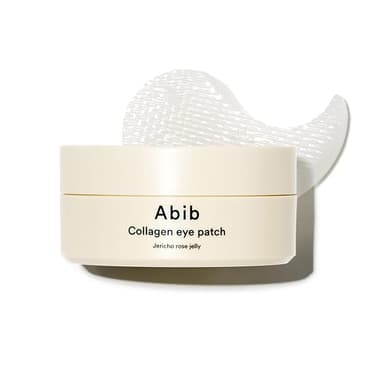 Abib Collagen Eye Patch Jericho Rose Jelly 60 Patches, Korean Under Eye Patches for Puffy Eyes and Dark Circles, Anti-Wrinkle, Collagen, Caffeine, Niacinamide, Ceramide, Antioxidant, Skin Care - Image 1
