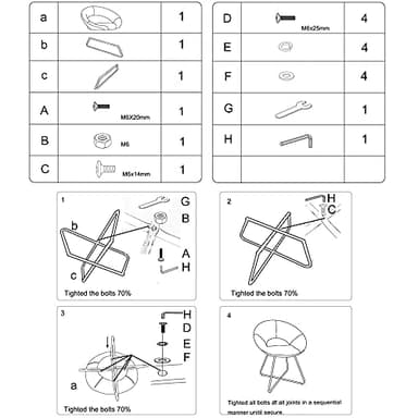 CangLong Modern Velvet Accent Upholstered Make-up Stool Home Office Guest Reception Dining Leisure Lounge Chairs with Golden Legs Set of 2, Pink 1 - Image 7