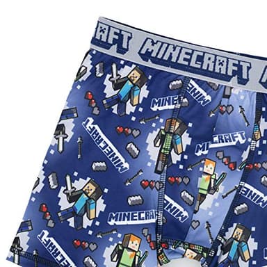 Minecraft Boys' Briefs and Boxer Briefs available in Multiple Pack Sizes in sizes 4, 6, 8, 10 and 12 - Image 3